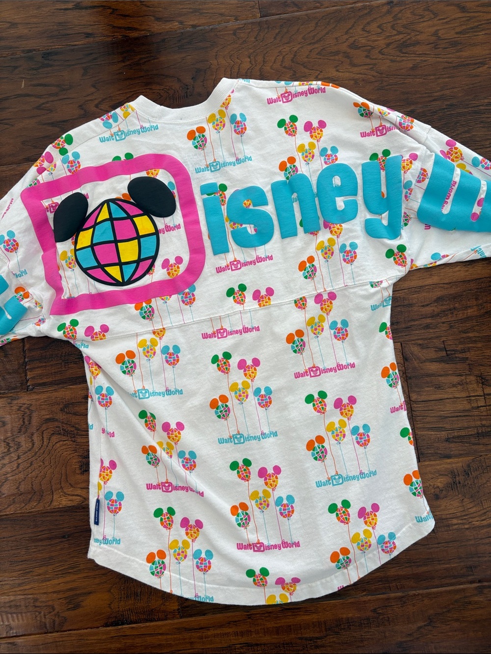 Walt Disney World 50th Anniversary Vault Balloon Spirit Jersey XS